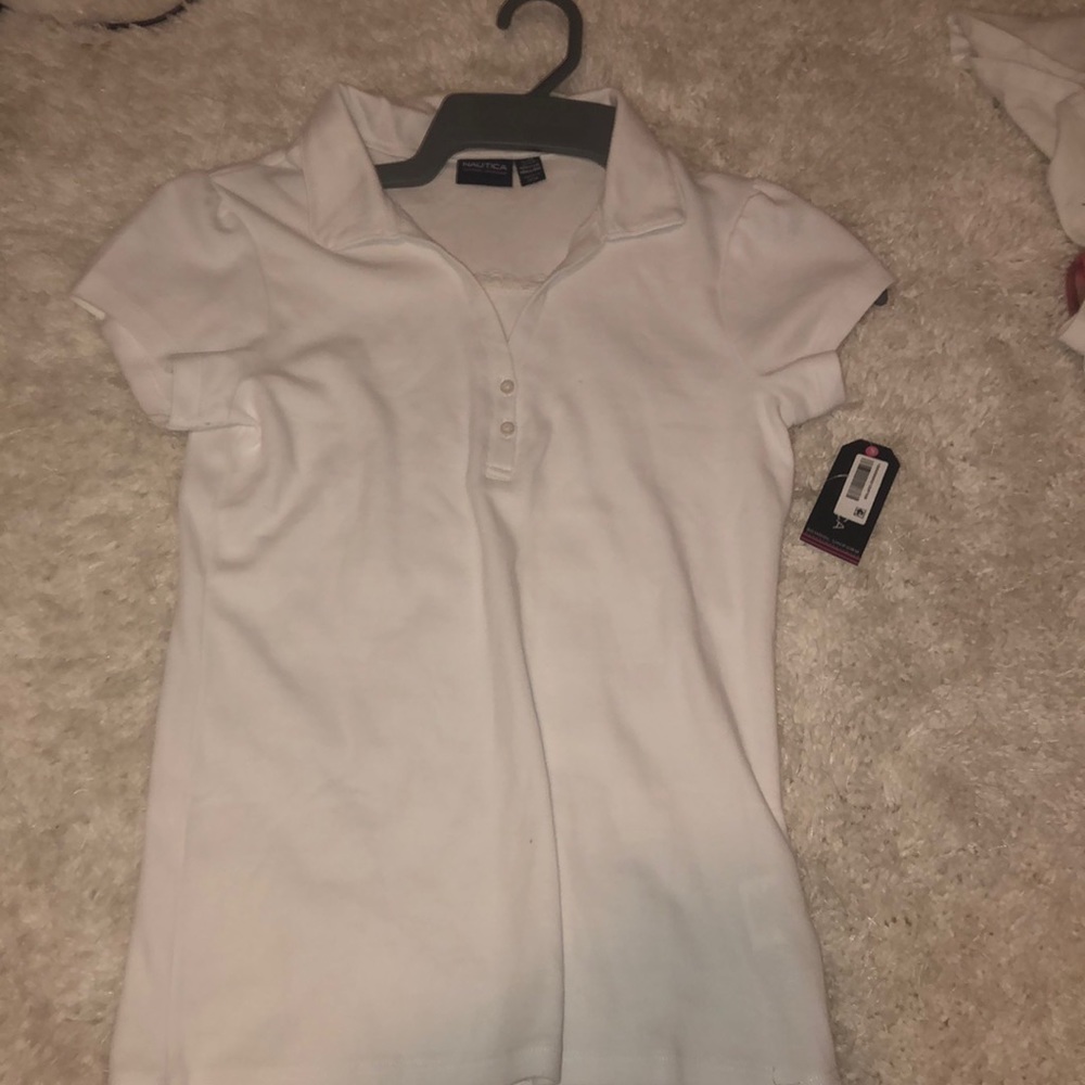 Polo white shirt